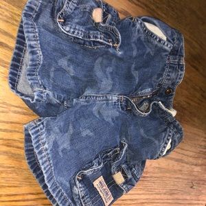 Wrangler jean shorts